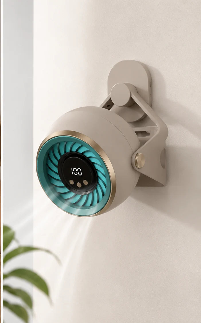Desk Fan Rechargeable Cordless Quiet Brushless Motor