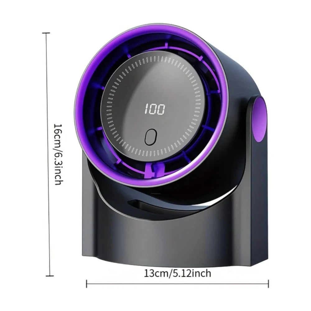 Desk Fan USB Powered Oscillating Adjustable Airflow