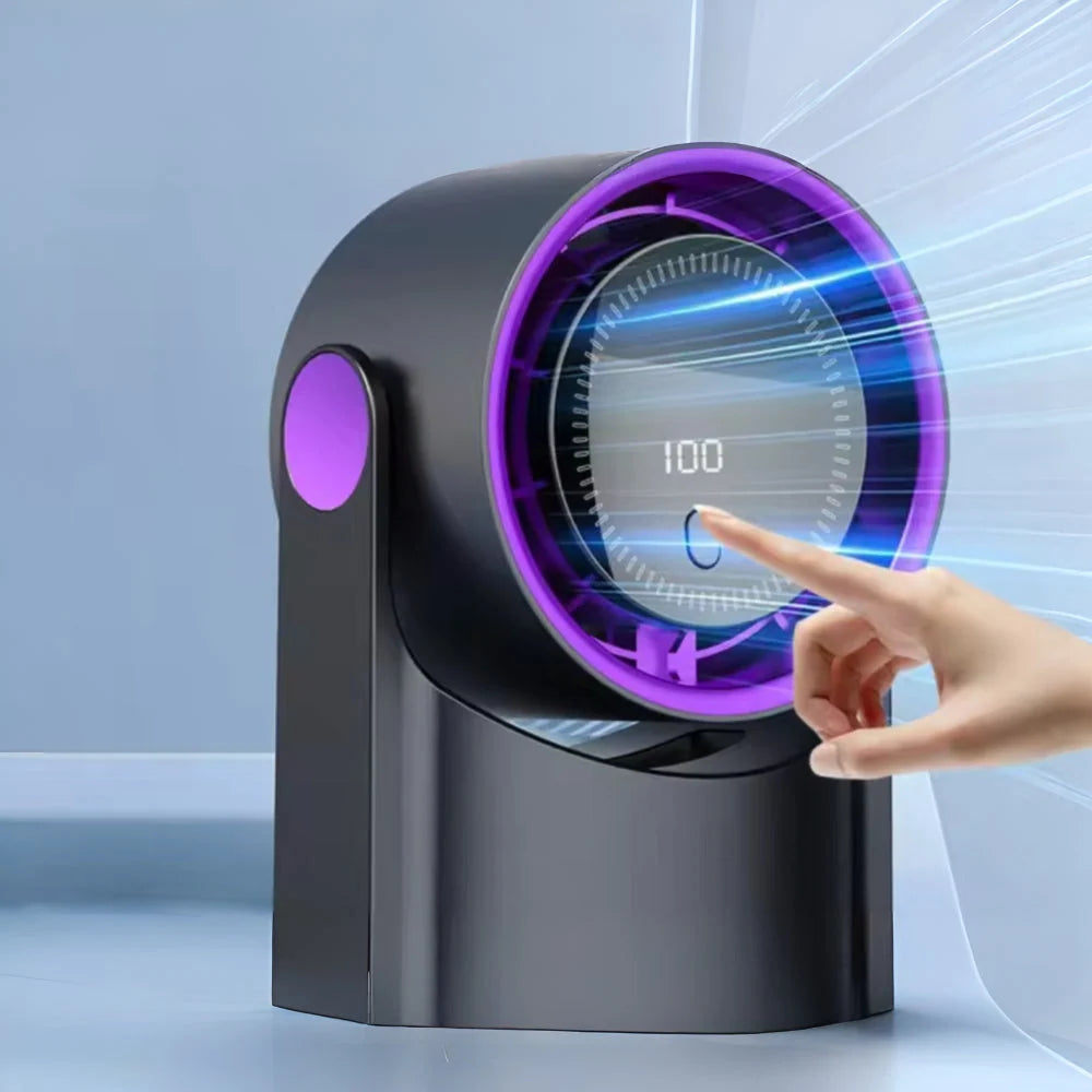 Desk Fan USB Powered Oscillating Adjustable Airflow