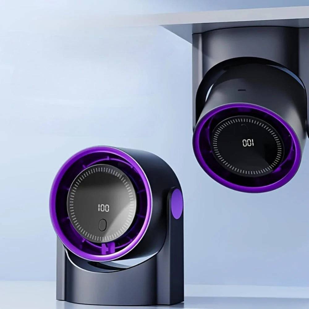Desk Fan USB Powered Oscillating Adjustable Airflow
