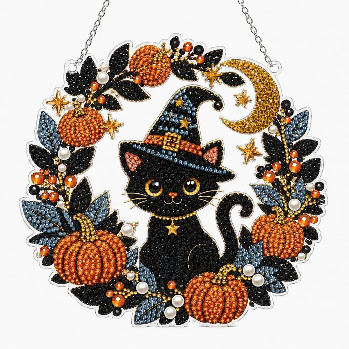 Diamond Painting Ornament Kit Halloween Hanging Decor