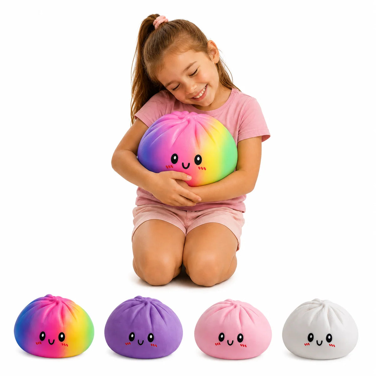 Dumpling Squishy Toy Oversized Sensory Fidget