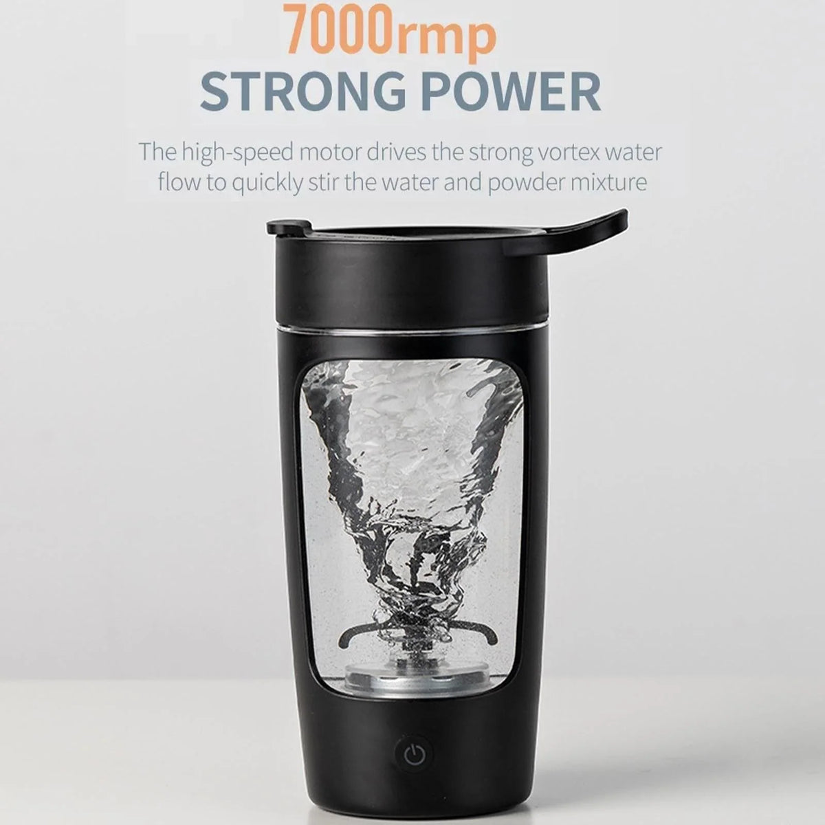 Electric Protein Shaker Bottle Self-Mixing Leakproof 22 Fl Oz
