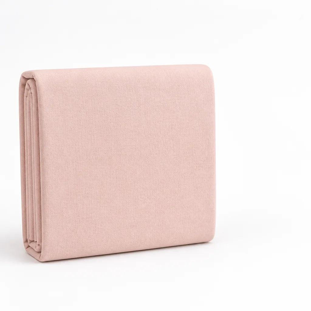 Fitted Sheet Cotton-Linen Blend Breathable Deep Pocket