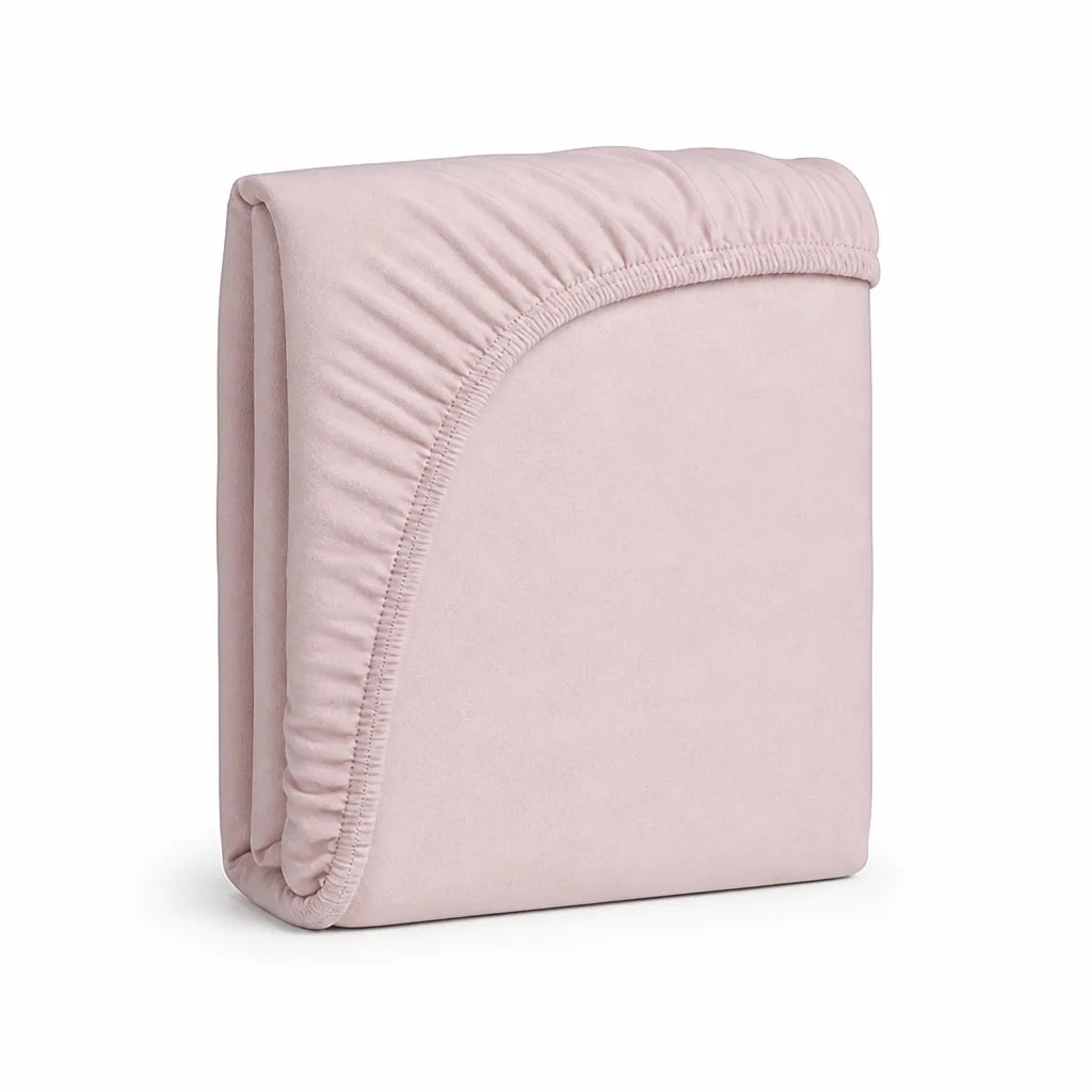 Fitted Sheet Cotton-Linen Blend Breathable Deep Pocket