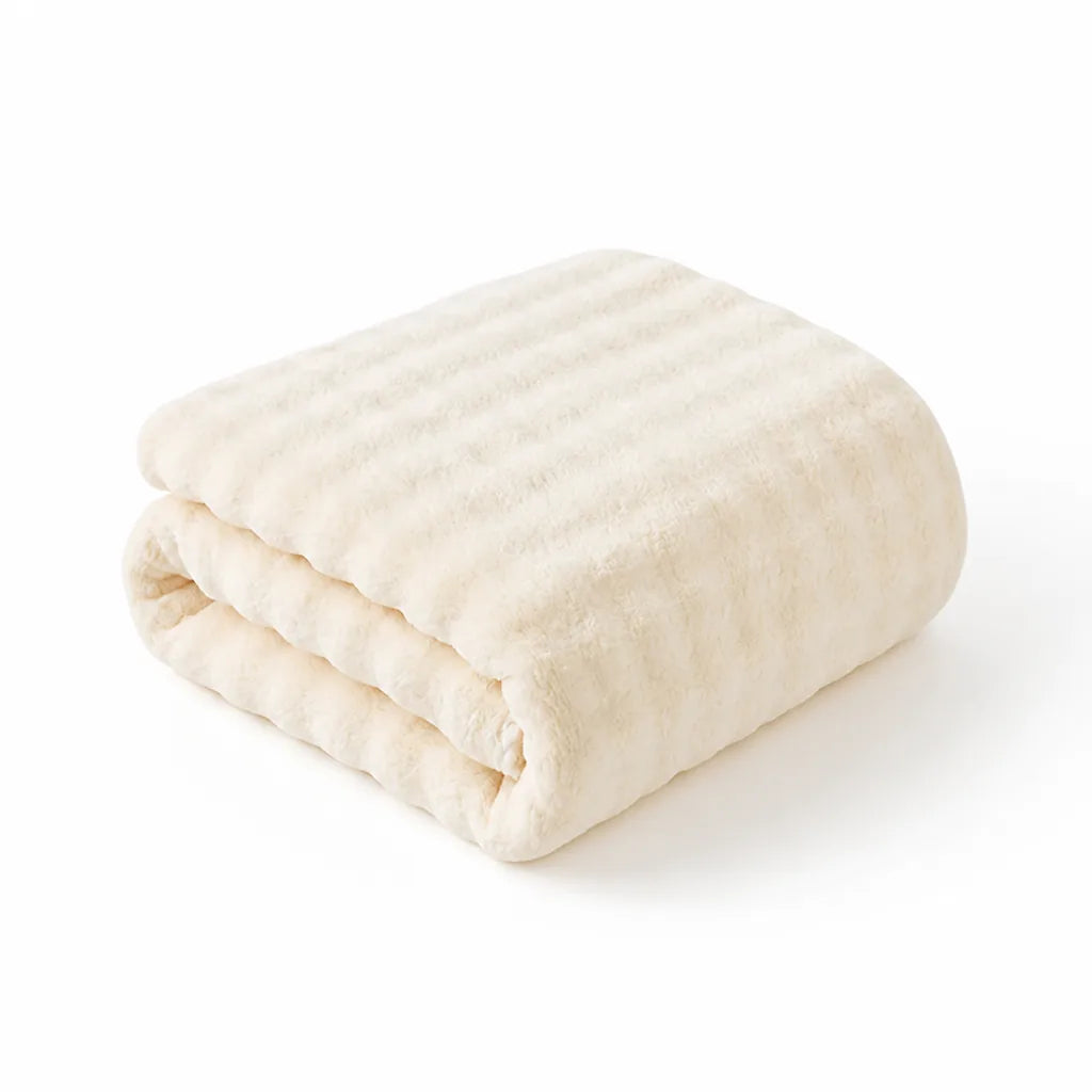 Fleece Blanket All-Season Soft Polyester