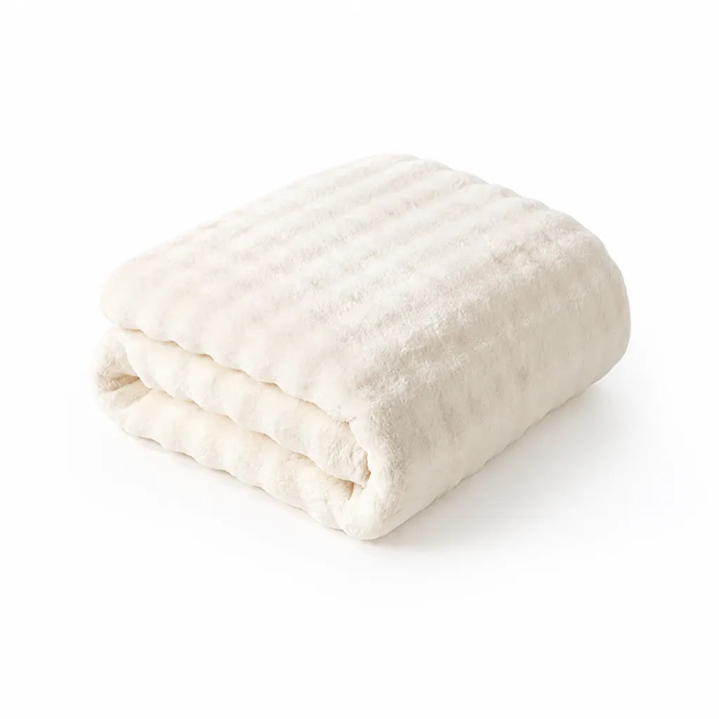 Fleece Blanket All-Season Soft Polyester