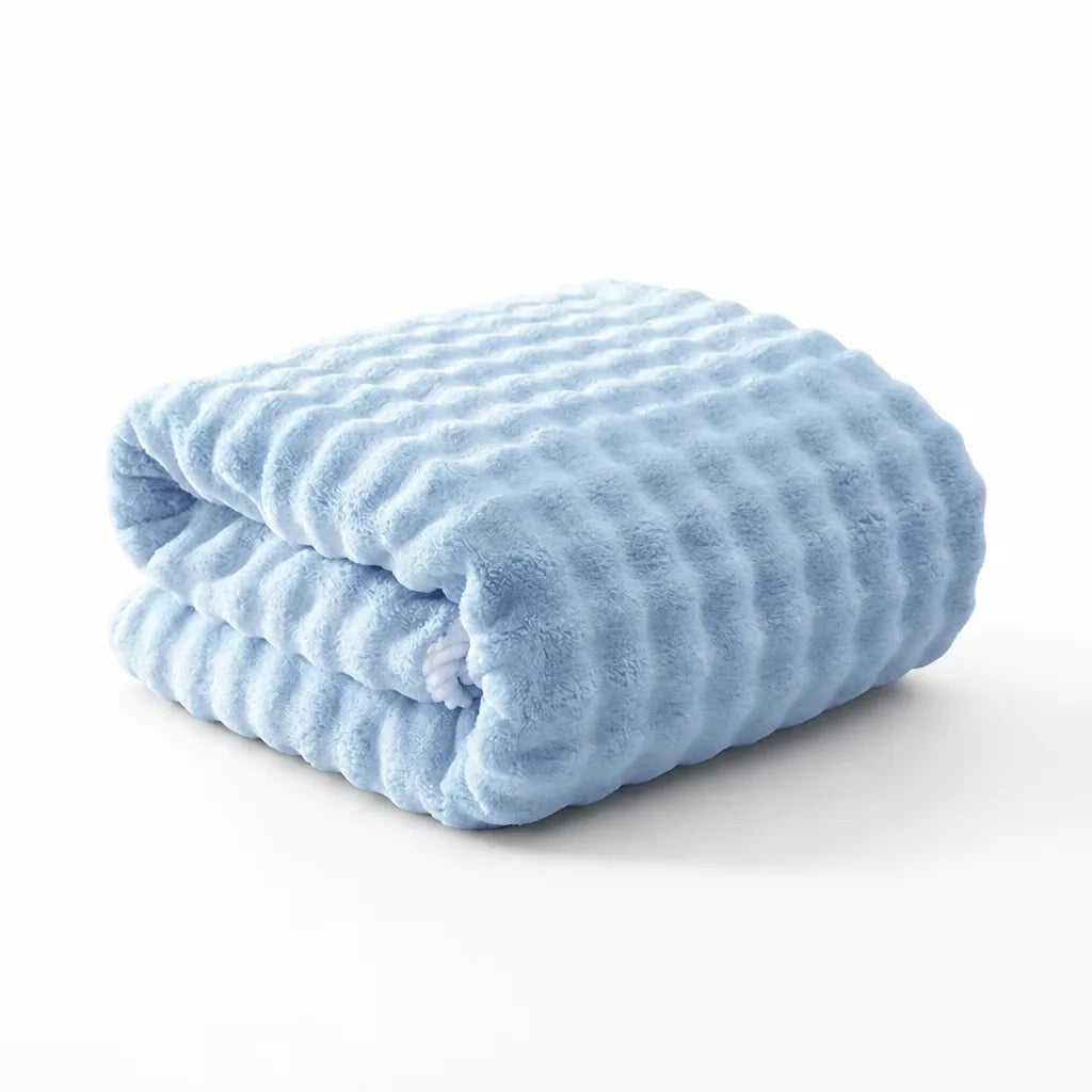 Fleece Blanket All-Season Soft Polyester