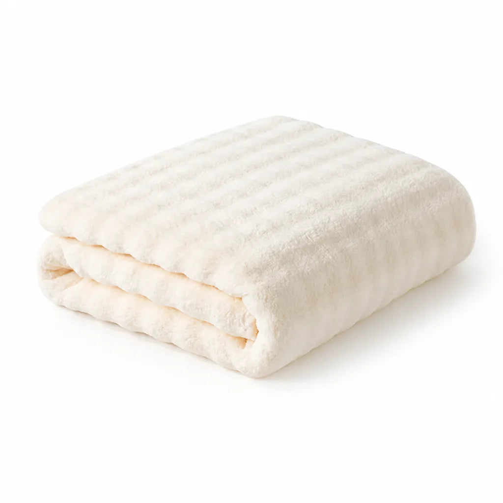 Fleece Blanket All-Season Soft Polyester