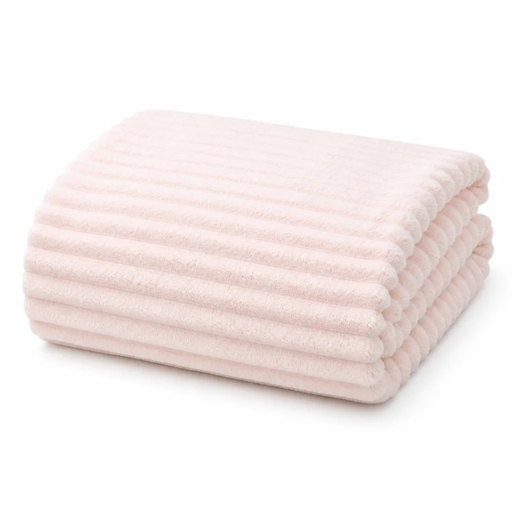 Fleece Blanket Soft Plush Polyester All-Season