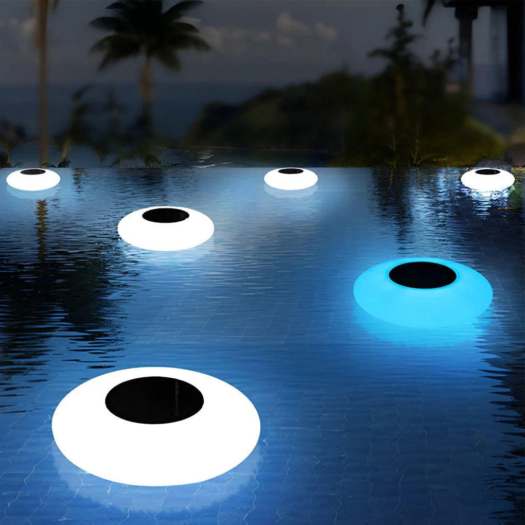 Floating Pond Light Solar-Powered RGB Remote-Controlled