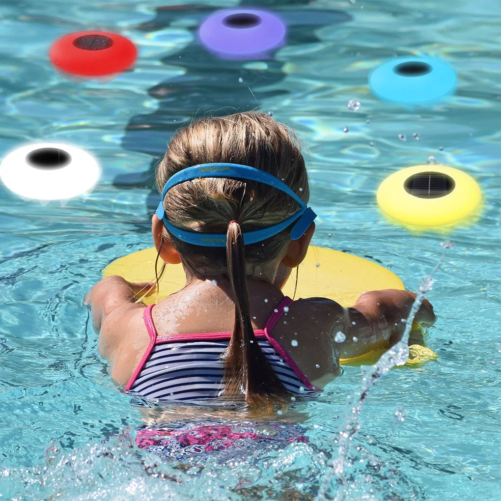 Floating Pond Light Solar-Powered RGB Remote-Controlled