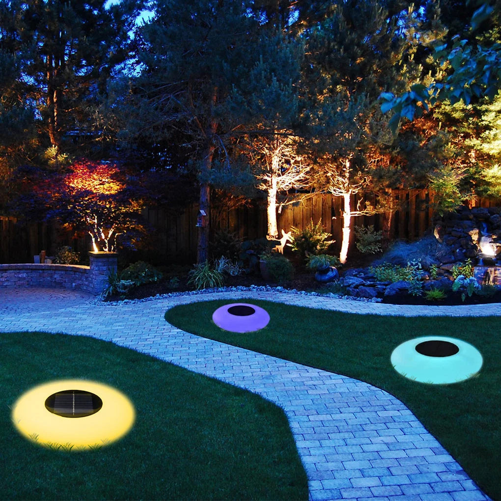 Floating Pond Light Solar-Powered RGB Remote-Controlled