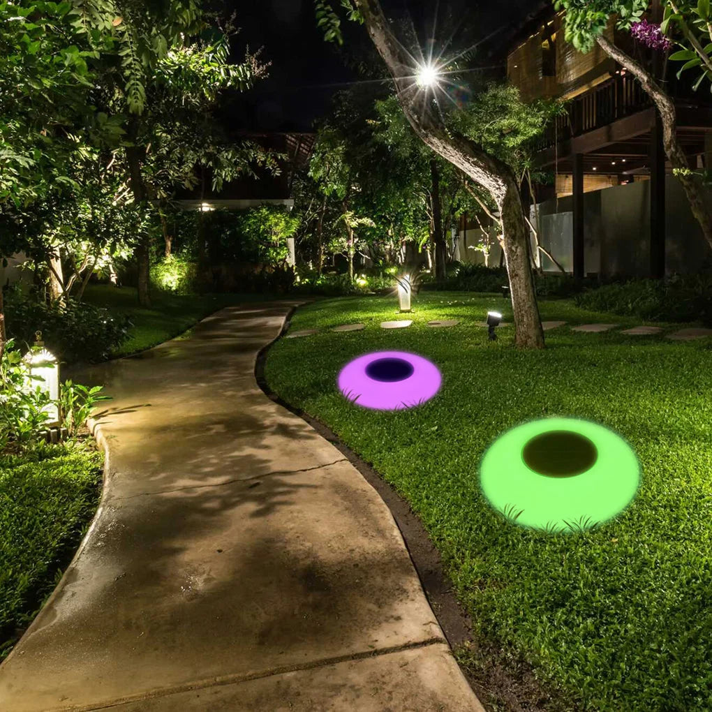 Floating Pond Light Solar-Powered RGB Remote-Controlled