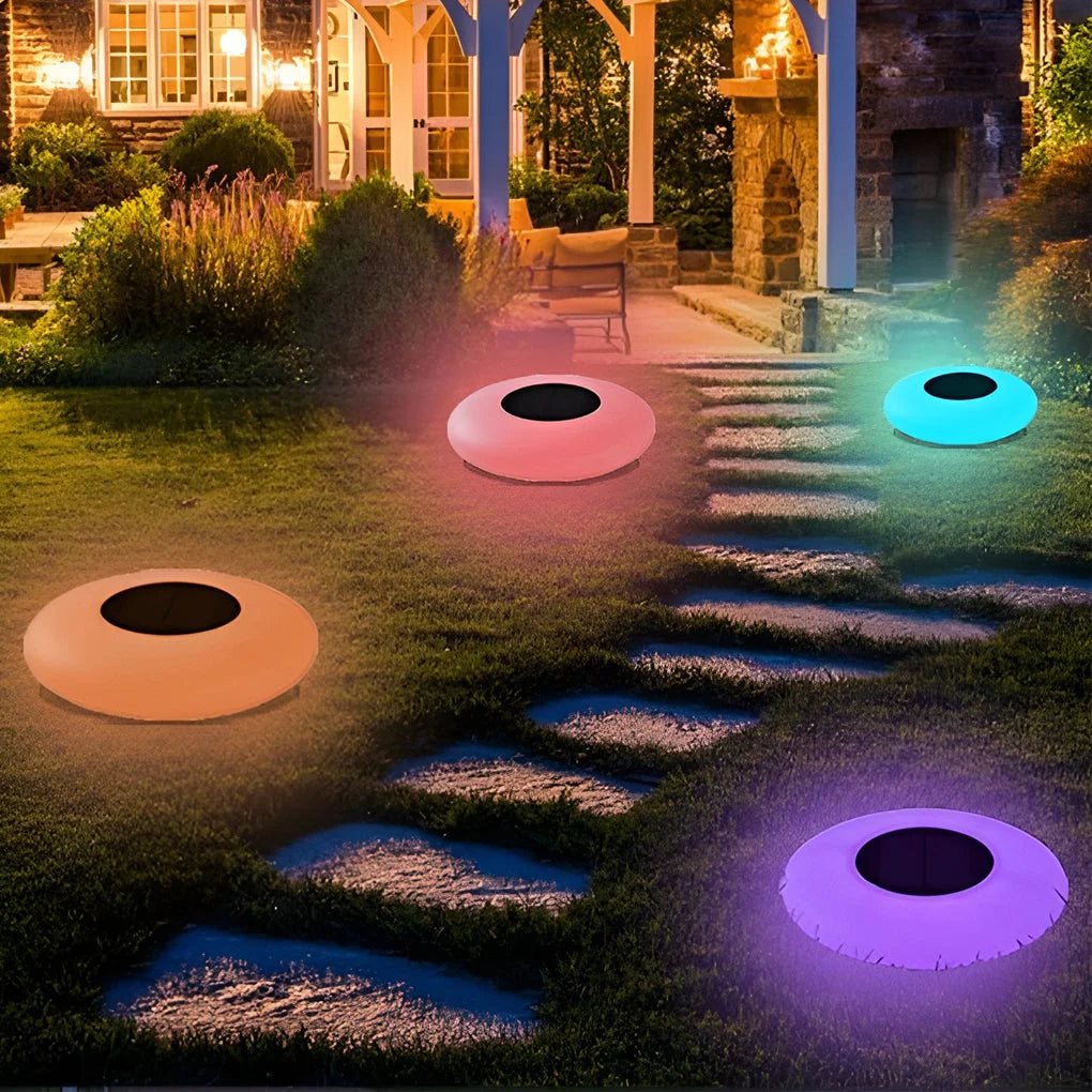 Floating Pond Light Solar-Powered RGB Remote-Controlled