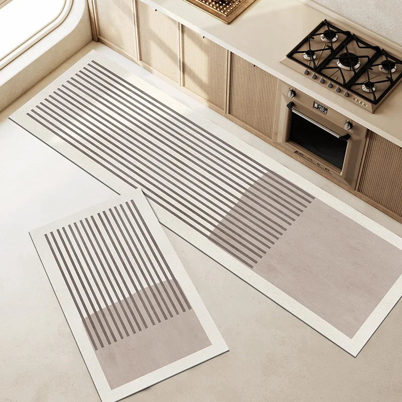 Floor Mat Diatomite Absorbent Non-Slip Machine-Washable Backing
