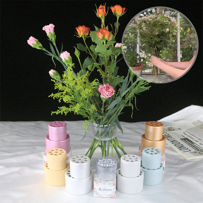 Flower Stem Holder Spiral Waterproof Set of 2