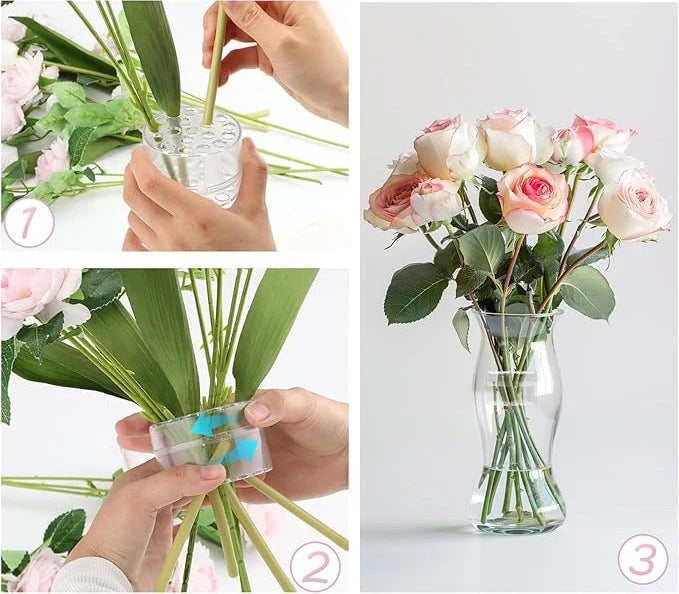 Flower Stem Holder Spiral Waterproof Set of 2