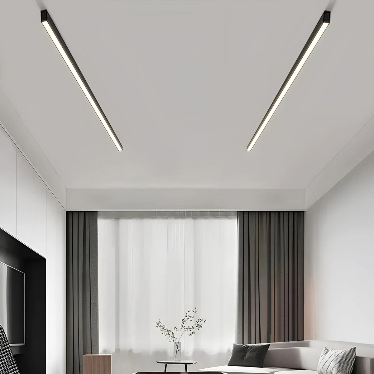 Flush Mount Ceiling Light Slim LED Adjustable Color Temperature