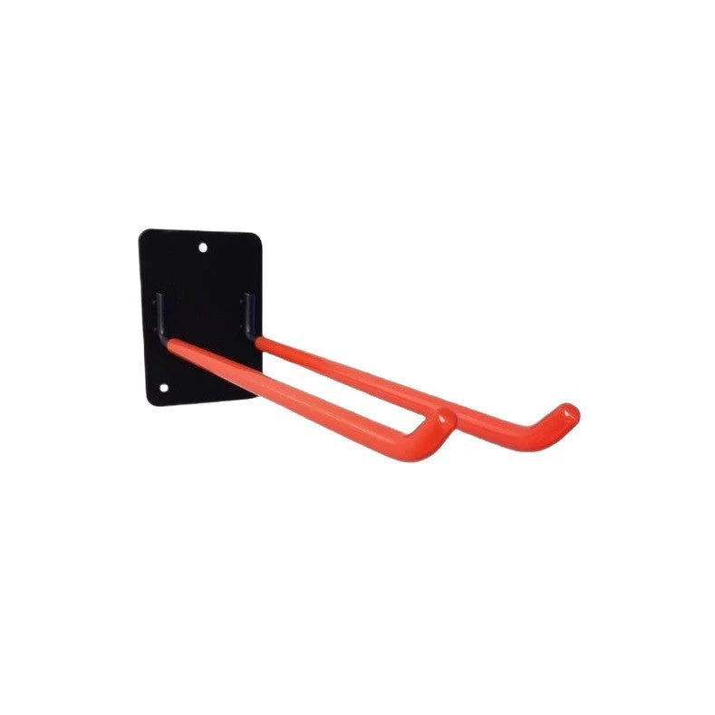 Garage Storage Hooks Steel Anti-Slip Wall-Mounted Set of 2