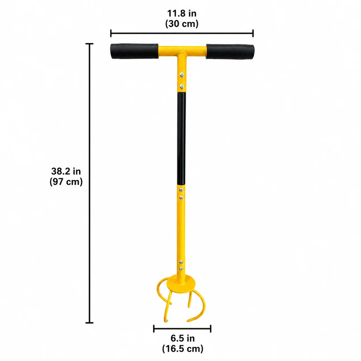 Garden Claw Cultivator Steel Tines Detachable Handle