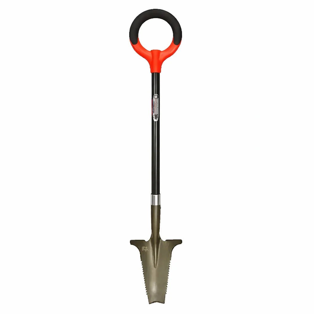 Garden Digging Tool Carbon Steel Serrated Root-Cutting Blade