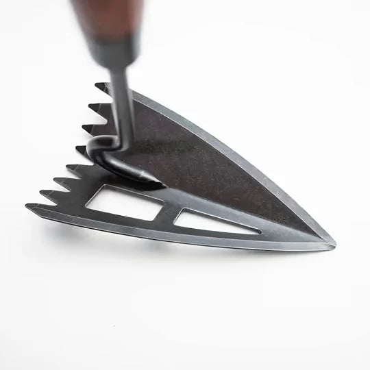 Garden Hoe Multi-Function Steel Head Ash Wood Handle