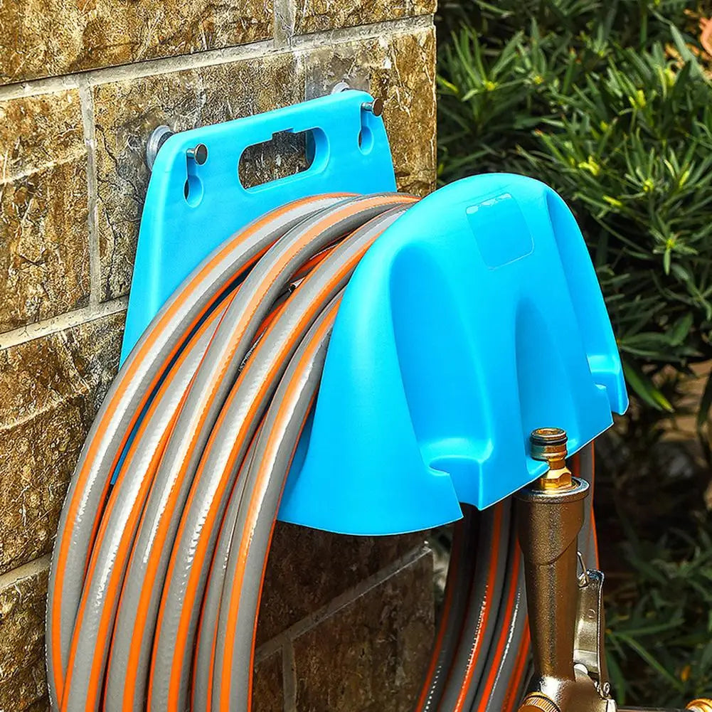 Garden Hose Hanger Wall-Mounted Weather-Resistant PP Multiple Slots