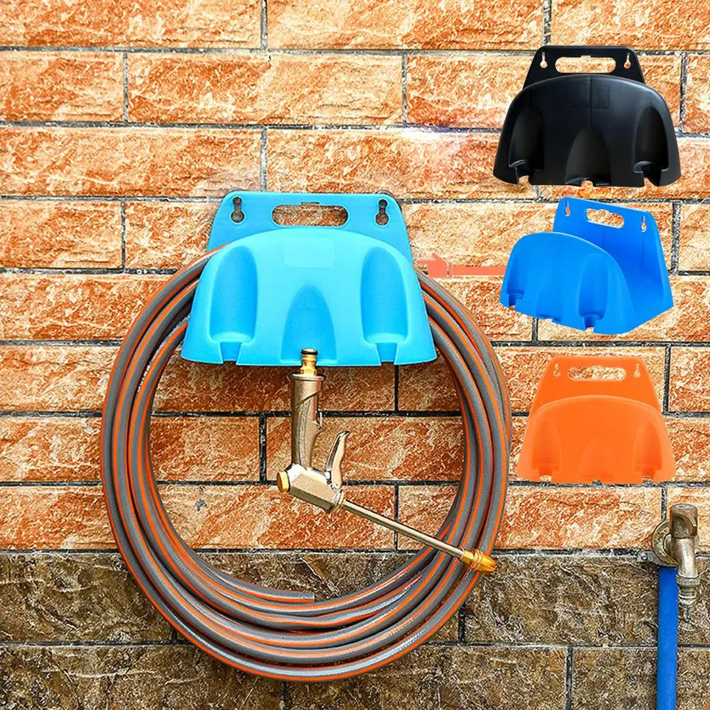 Garden Hose Hanger Wall-Mounted Weather-Resistant PP Multiple Slots