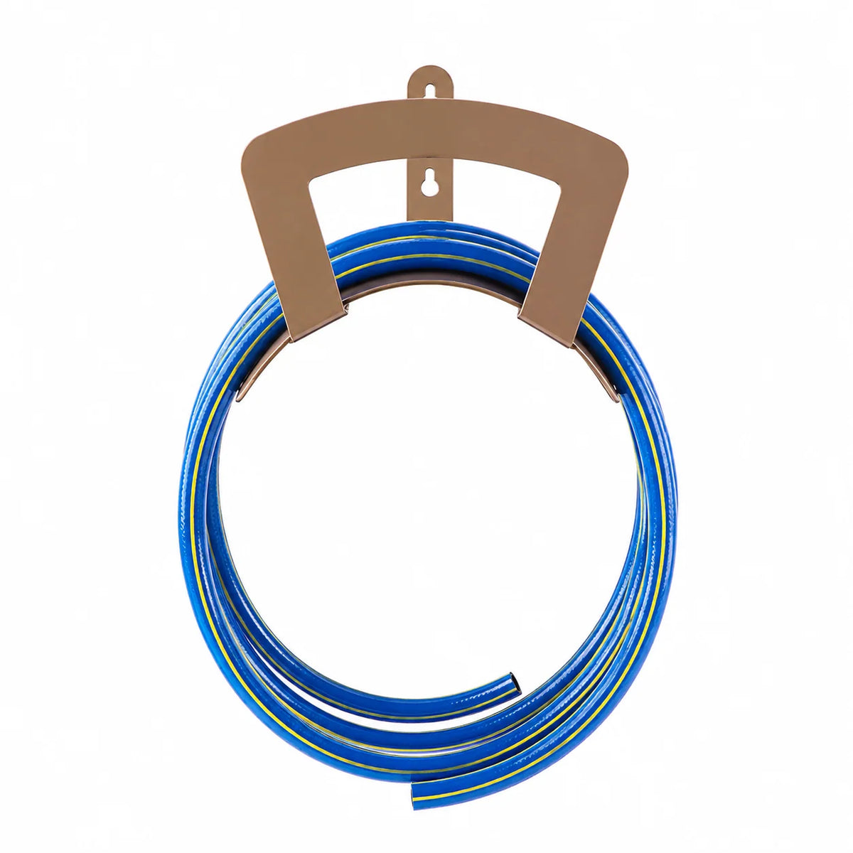 Garden Hose Holder Wall-Mounted Stainless Steel Holds 115 Ft