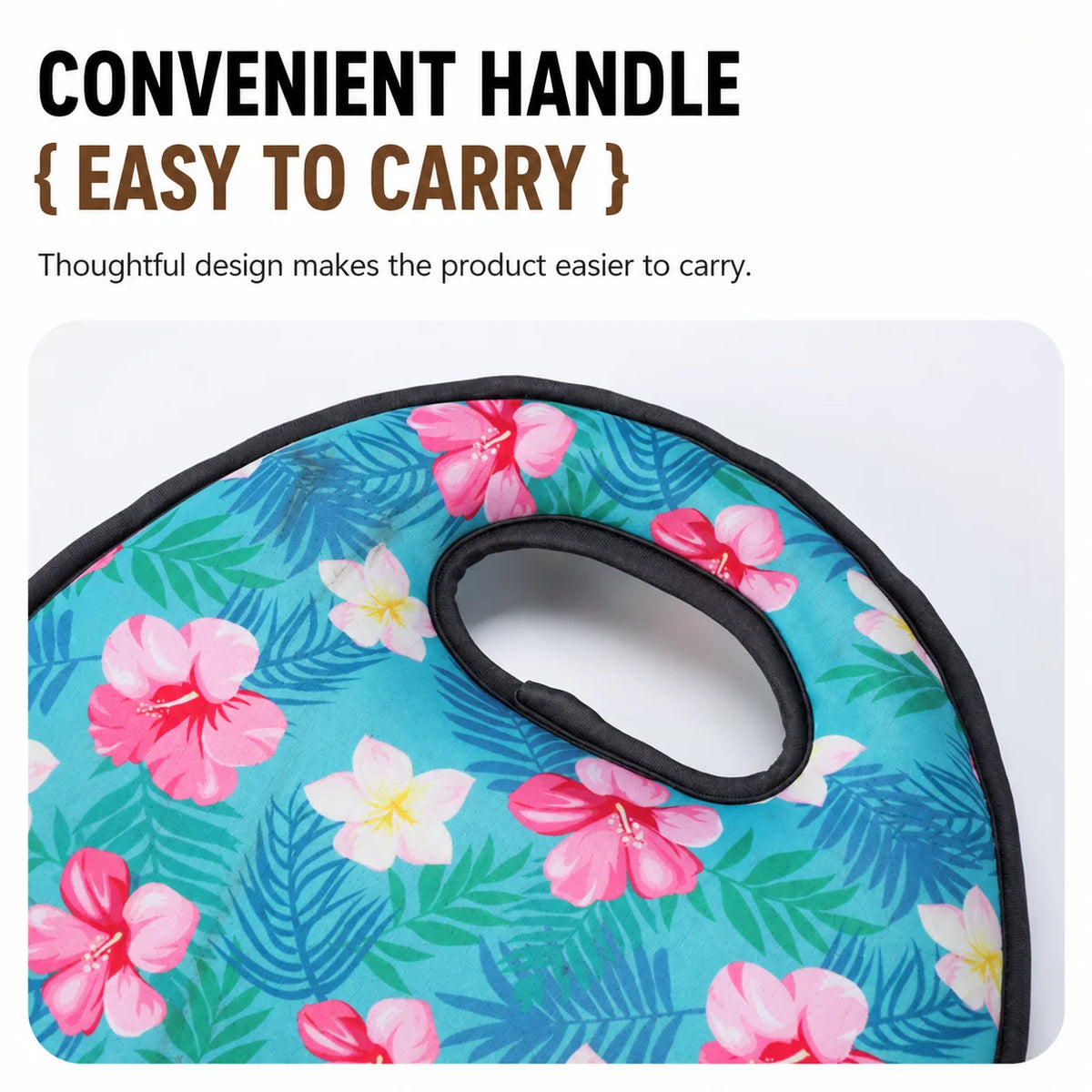 Garden Kneeling Pad Cushioned Water-Resistant Built-In Handle