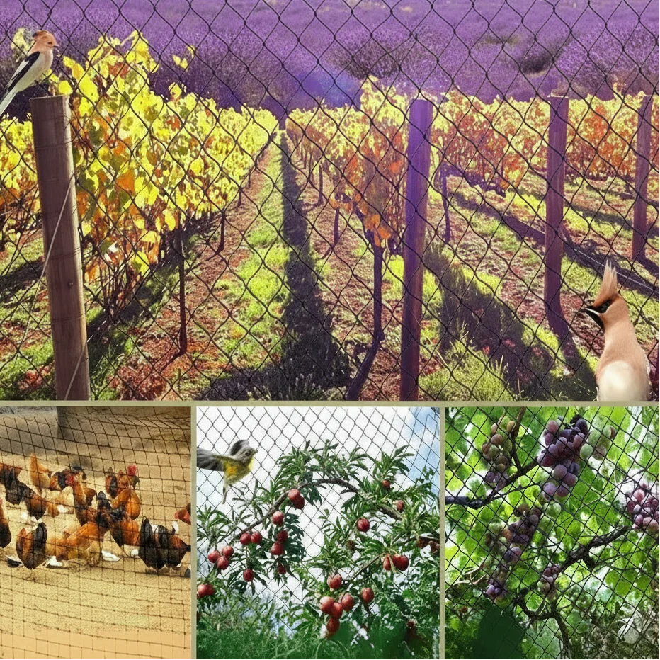 Garden Netting UV-Resistant Tear-Resistant Animal Protection