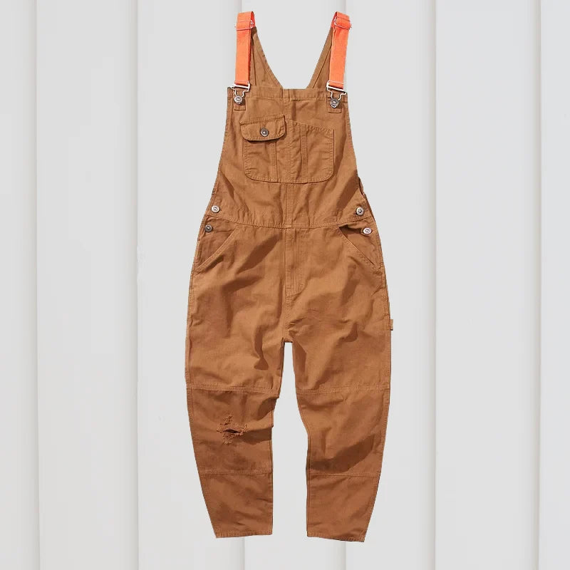 Garden Overalls Adjustable Straps Deep Pockets Machine-Washable