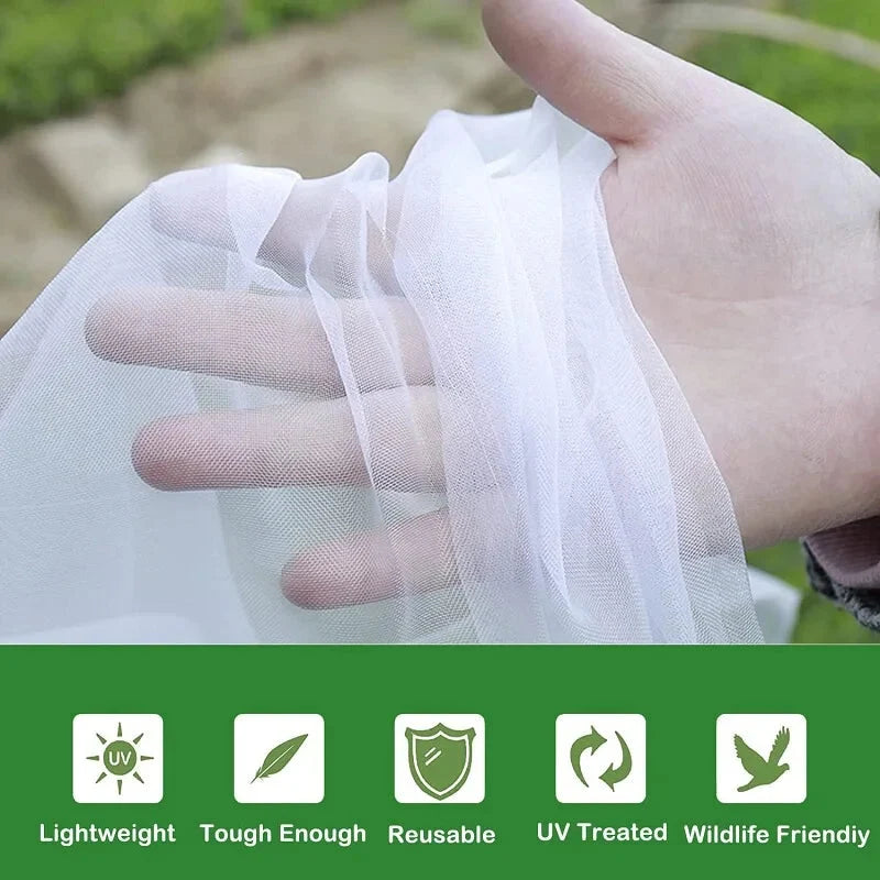 Garden Plant Protection Net Breathable UV & Tear Resistant