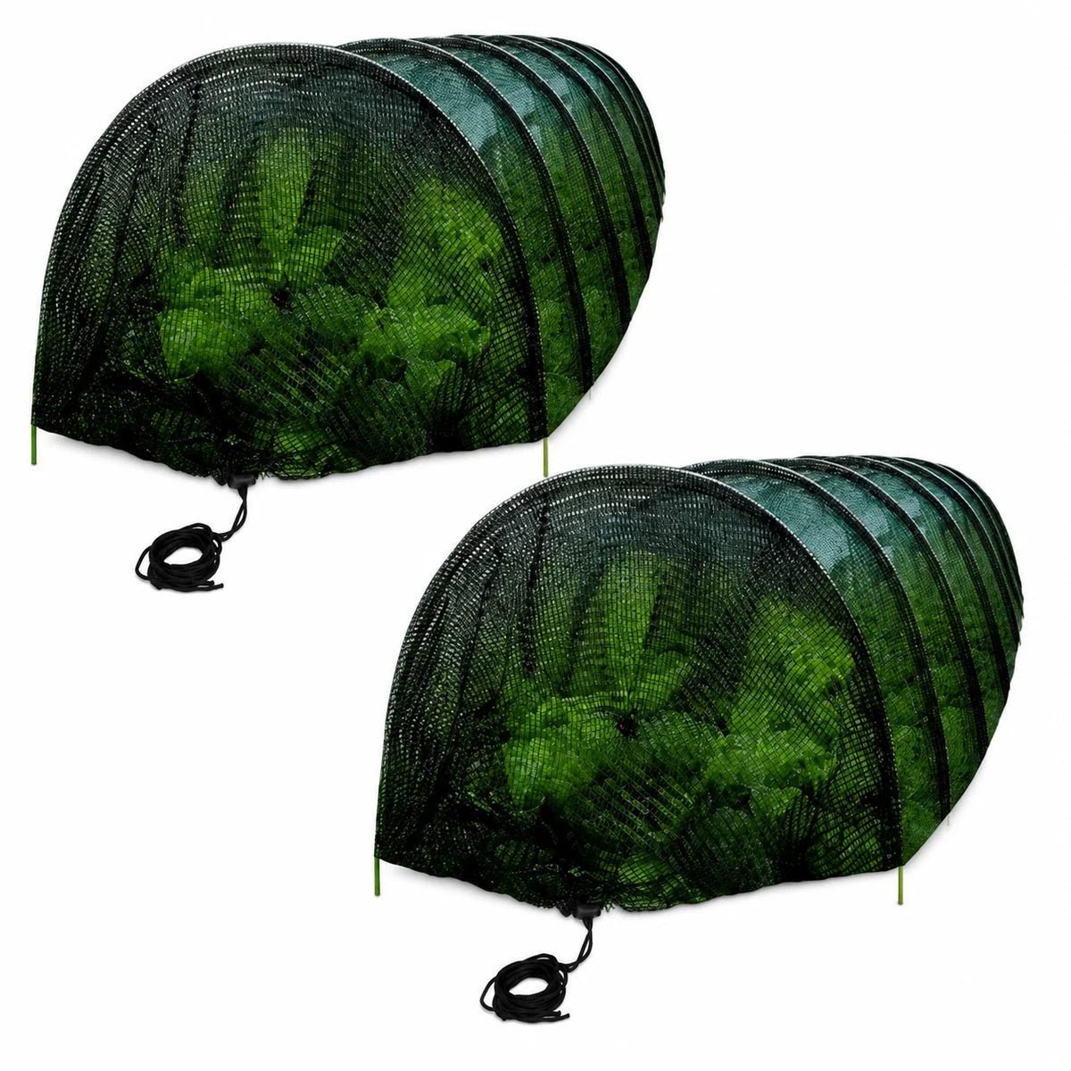 Garden Protection Tunnel Fine Mesh Collapsible Frame