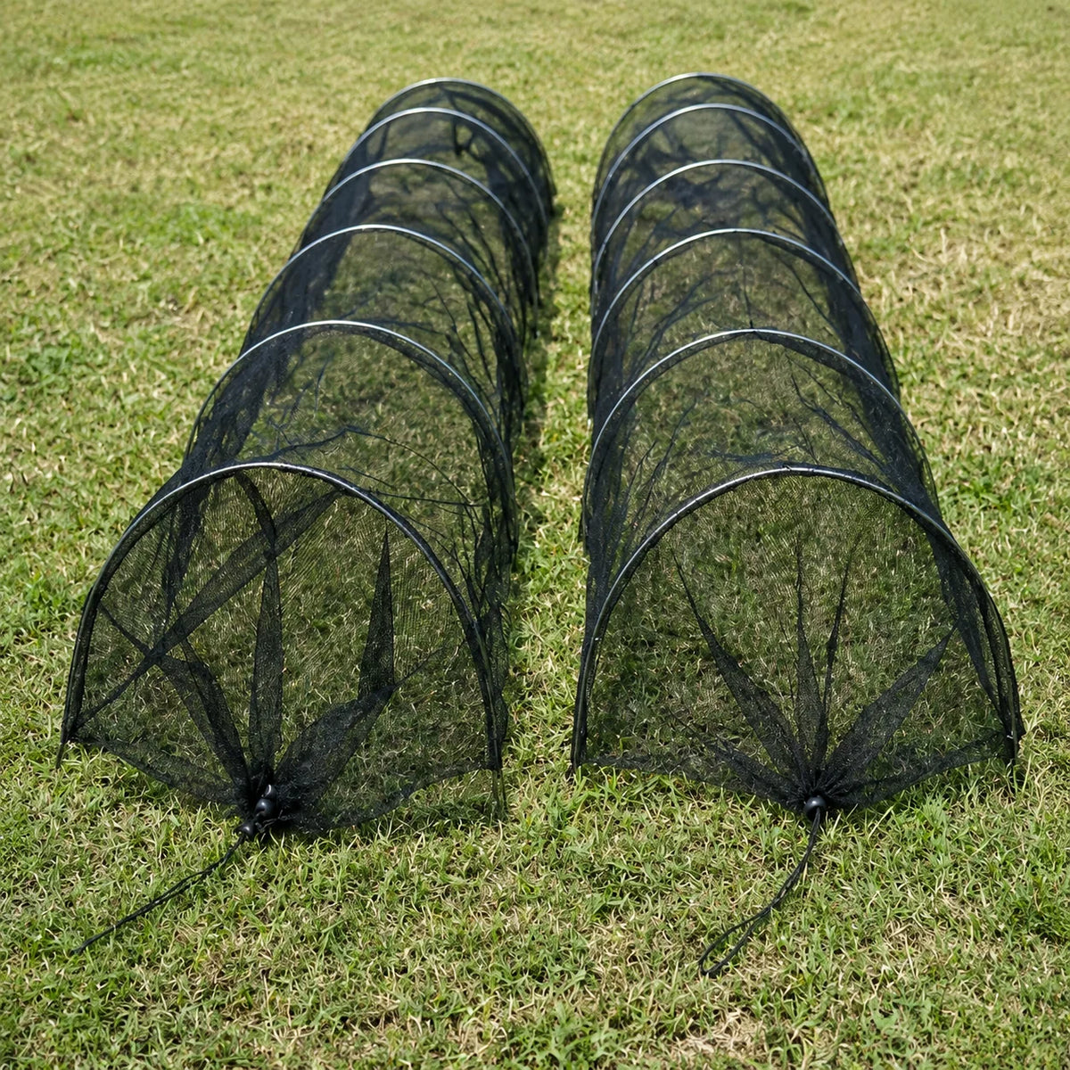 Garden Protection Tunnel Fine Mesh Collapsible Frame