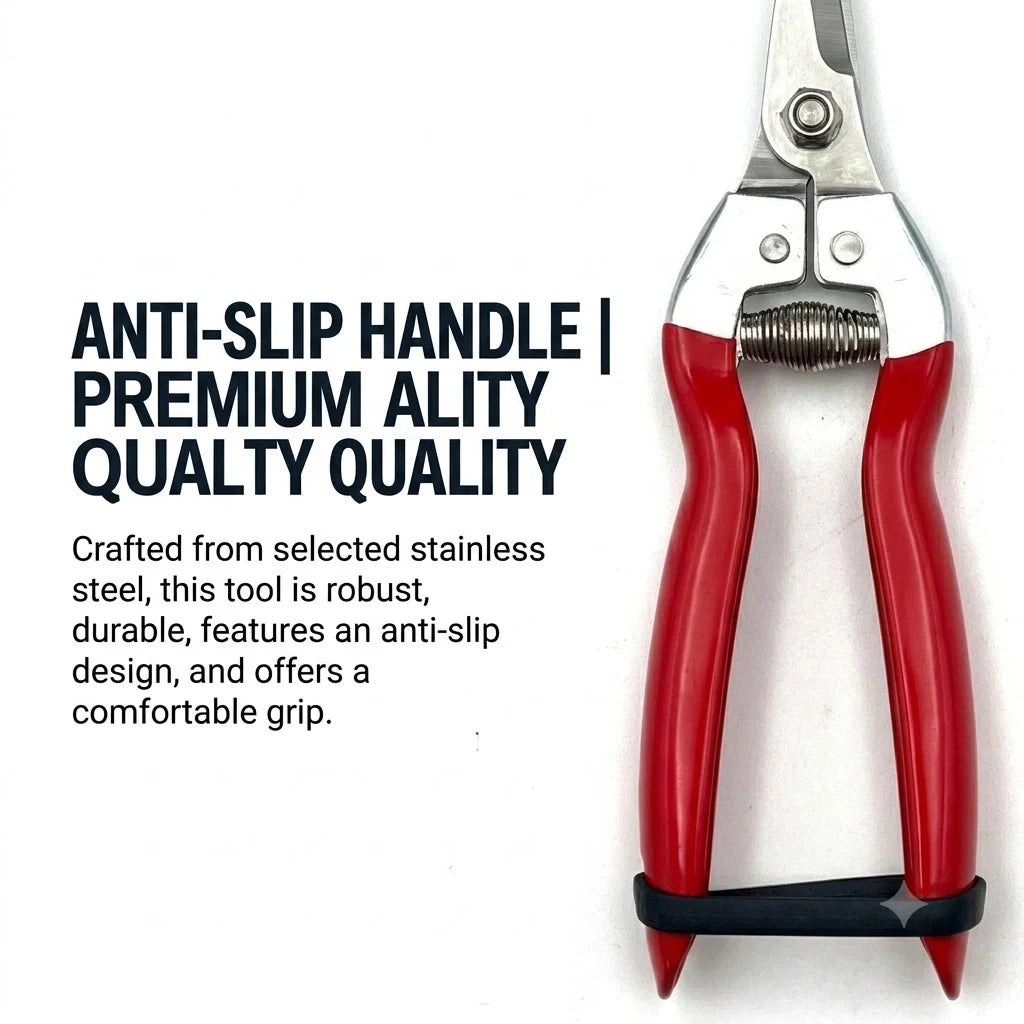 Garden Snips 2.36-Inch Metal Blades for Precise Cuts