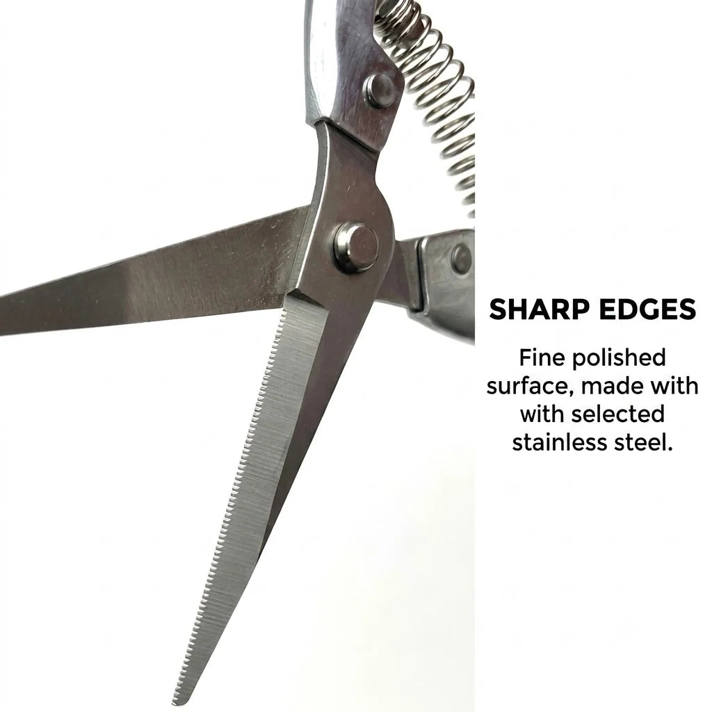 Garden Snips 2.36-Inch Metal Blades for Precise Cuts