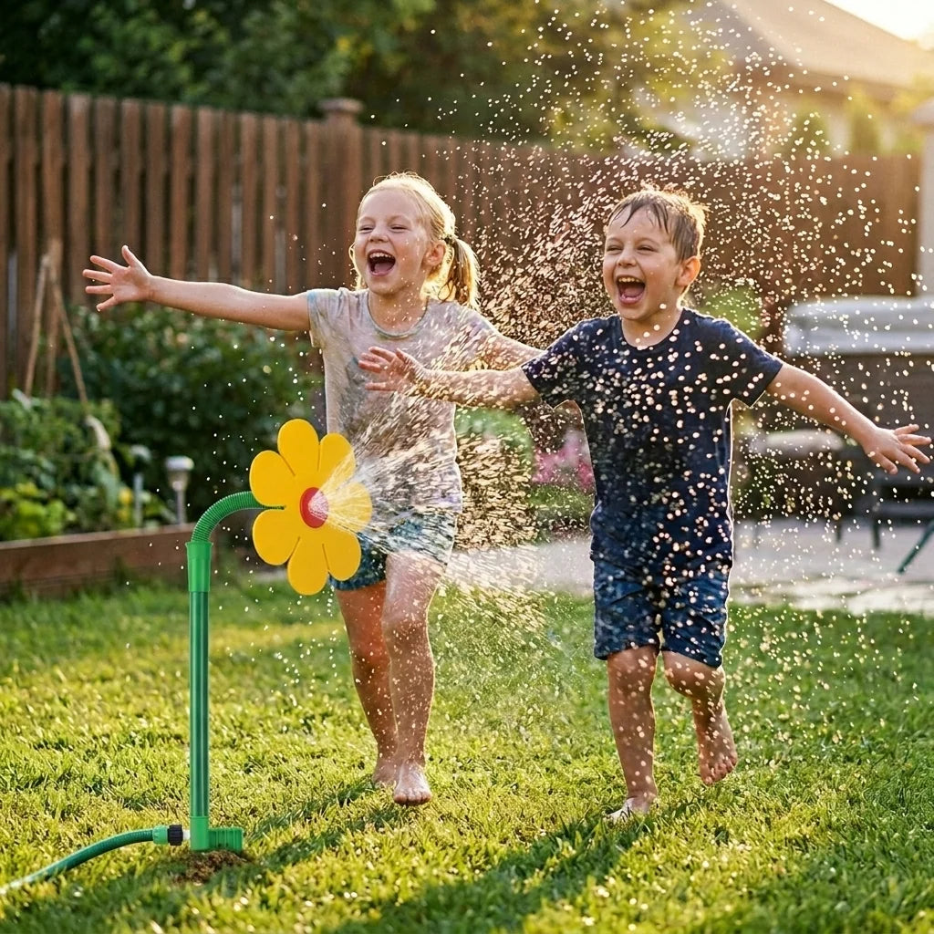 Garden Sprinkler Dancing Flower UV-Resistant Low-Pressure Spray