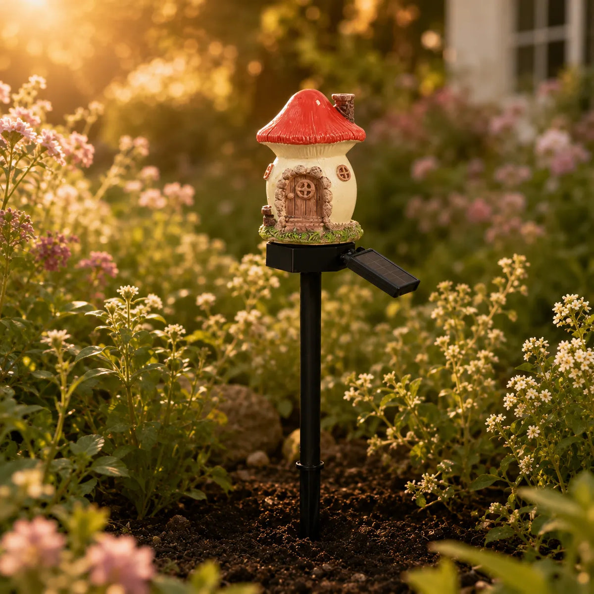 Garden Stake Light Solar Powered Warm LED