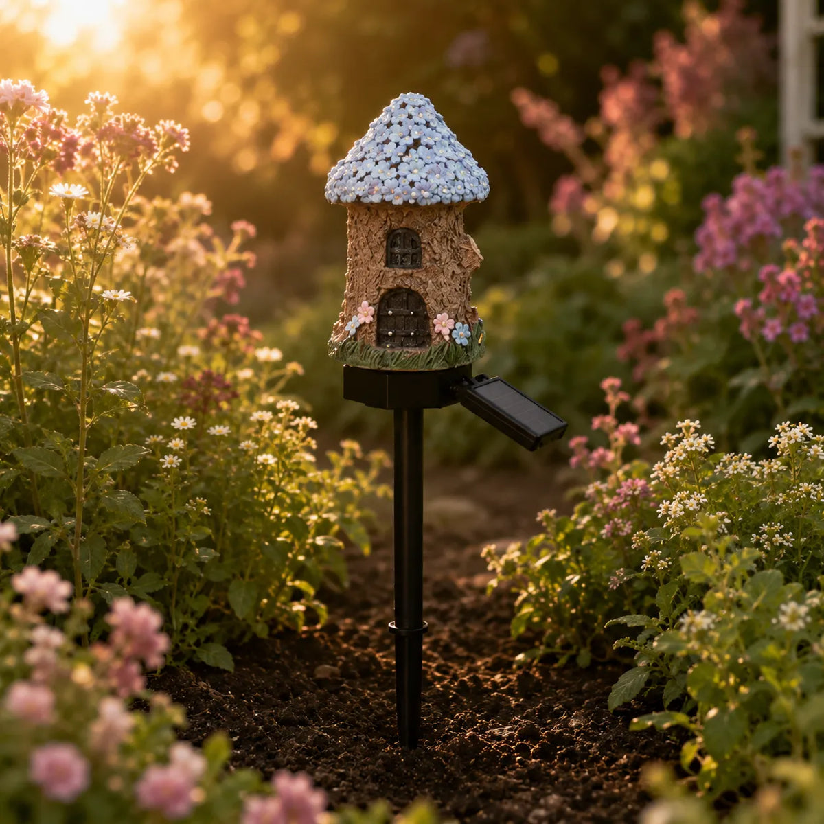 Garden Stake Light Solar Powered Warm LED