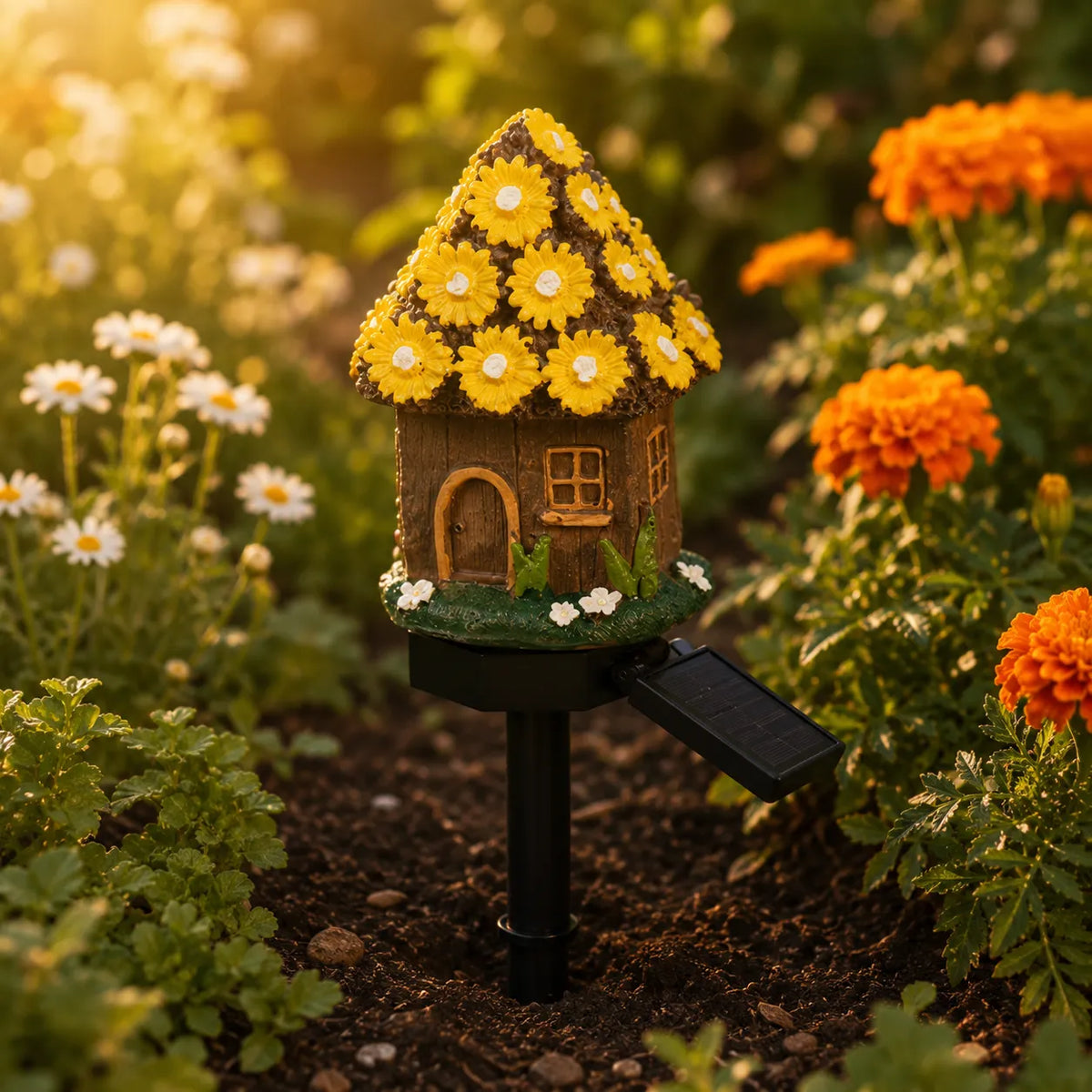 Garden Stake Light Solar Powered Warm LED
