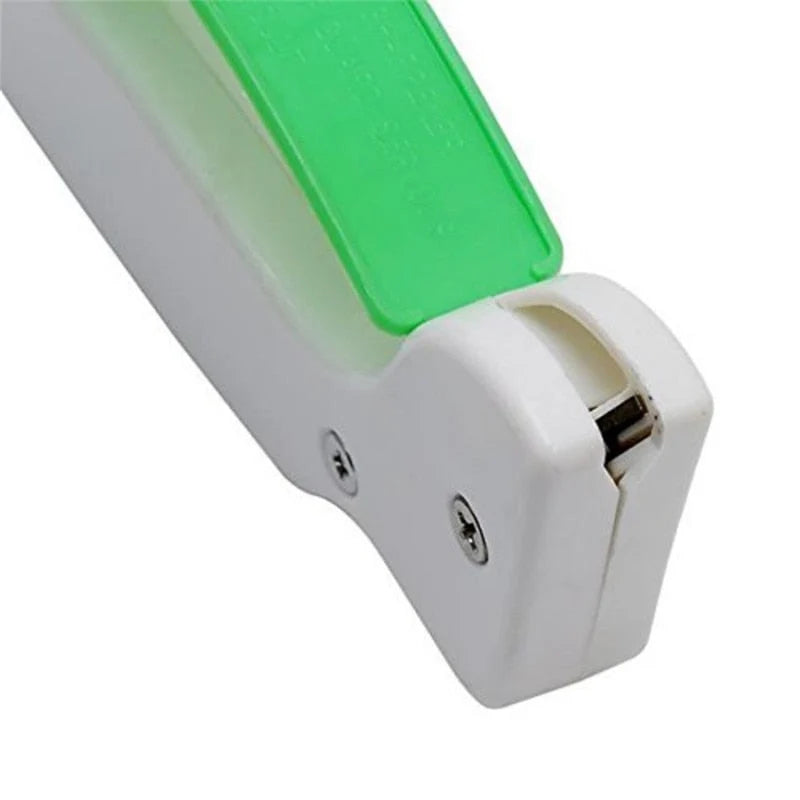 Garden Tool Sharpener Tungsten Carbide Reversible Blade Finger Guard