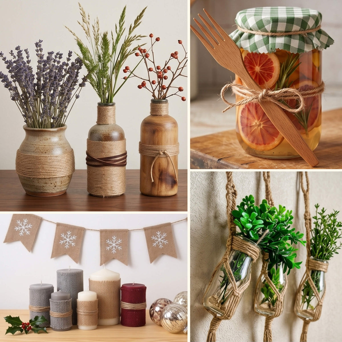 Garden Twine Jute Biodegradable Set of 2