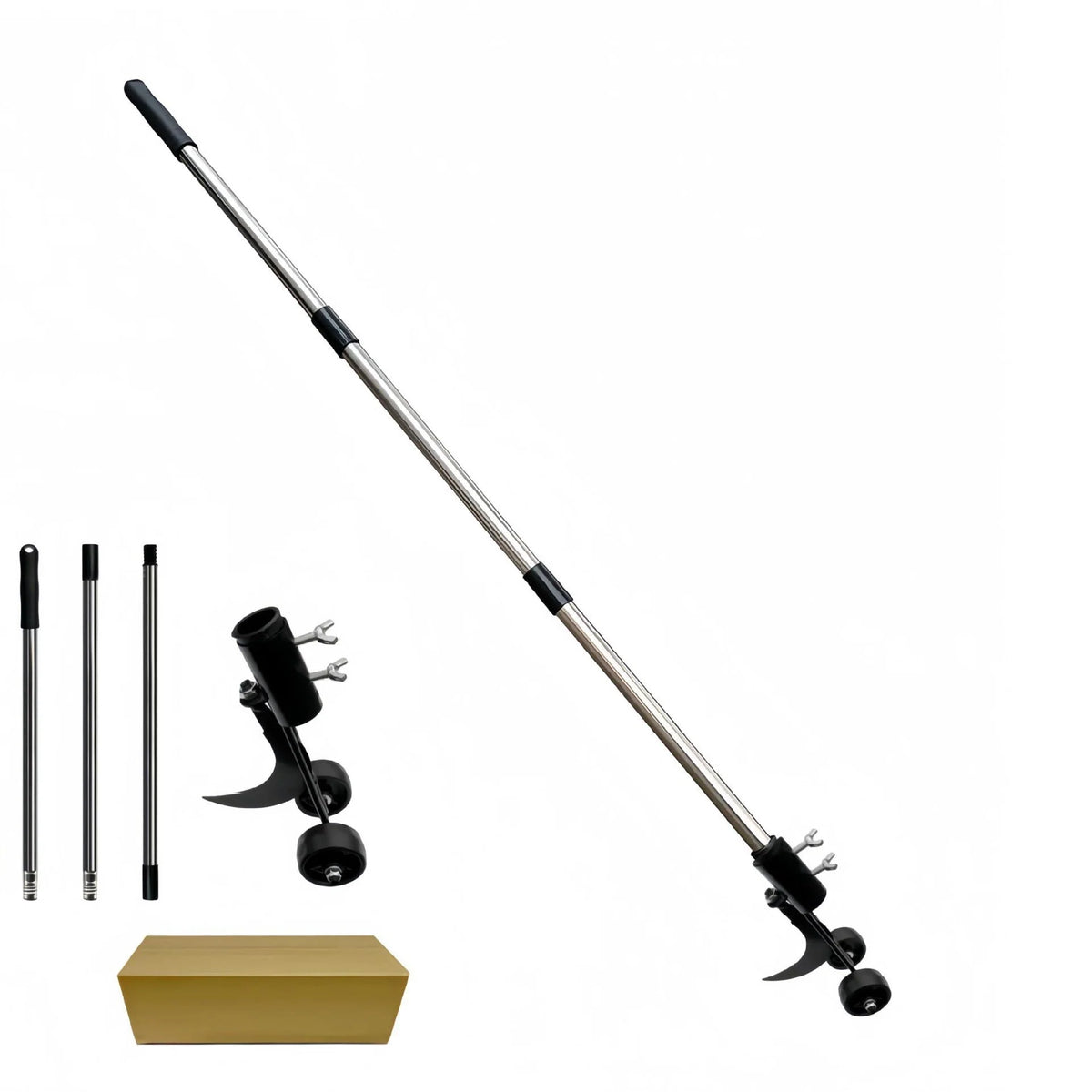 Garden Weeder Heavy-Duty Iron Compact Head for Tight Gaps
