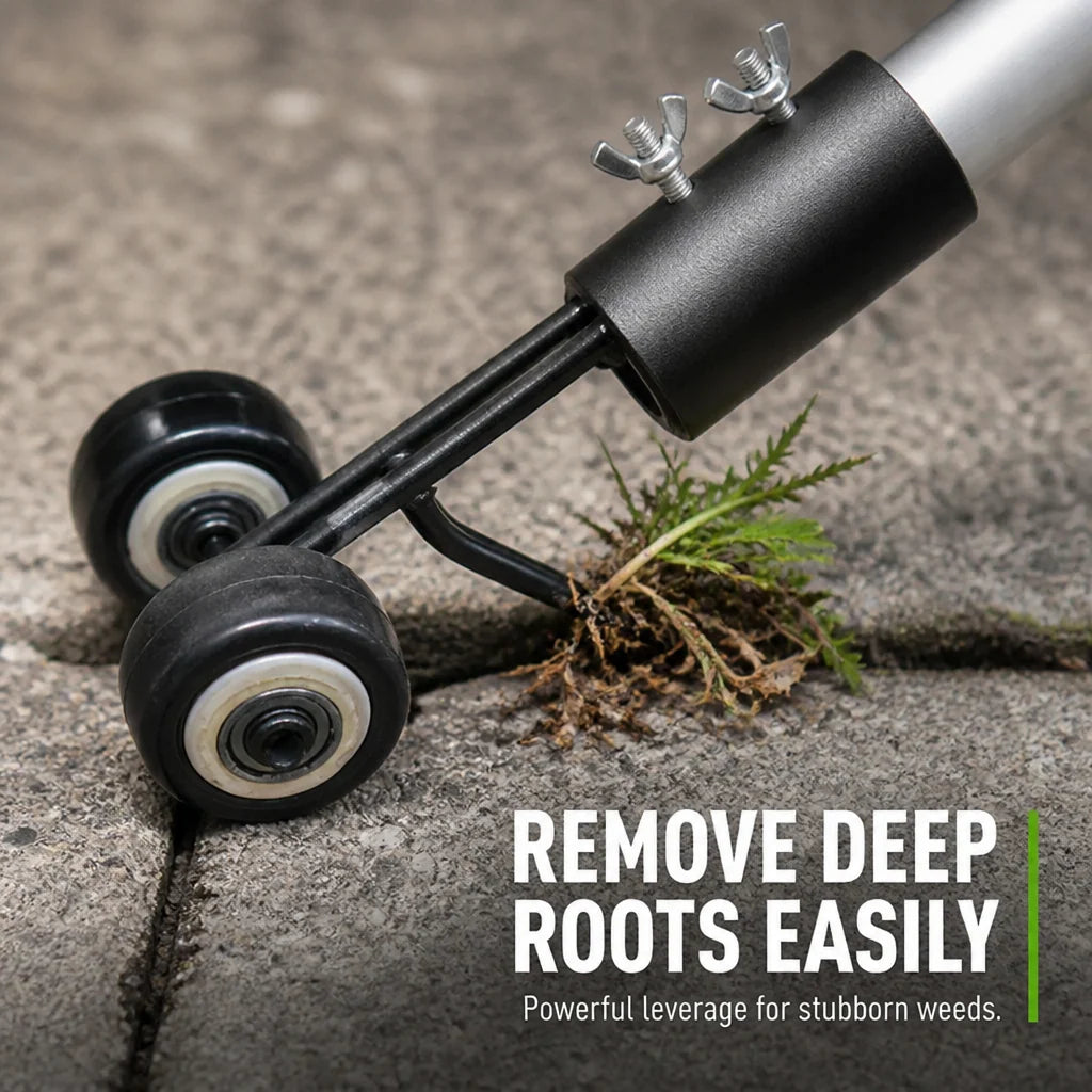 Garden Weeder Heavy-Duty Iron Compact Head for Tight Gaps