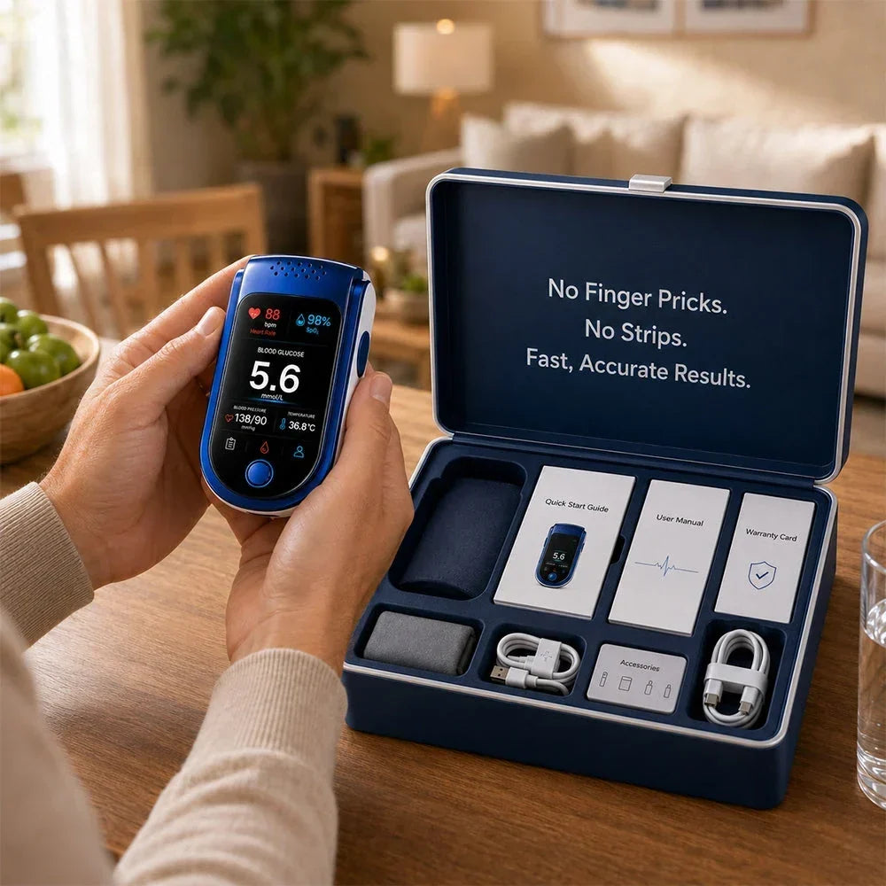 Glucose Monitor Non-Invasive Reading History
