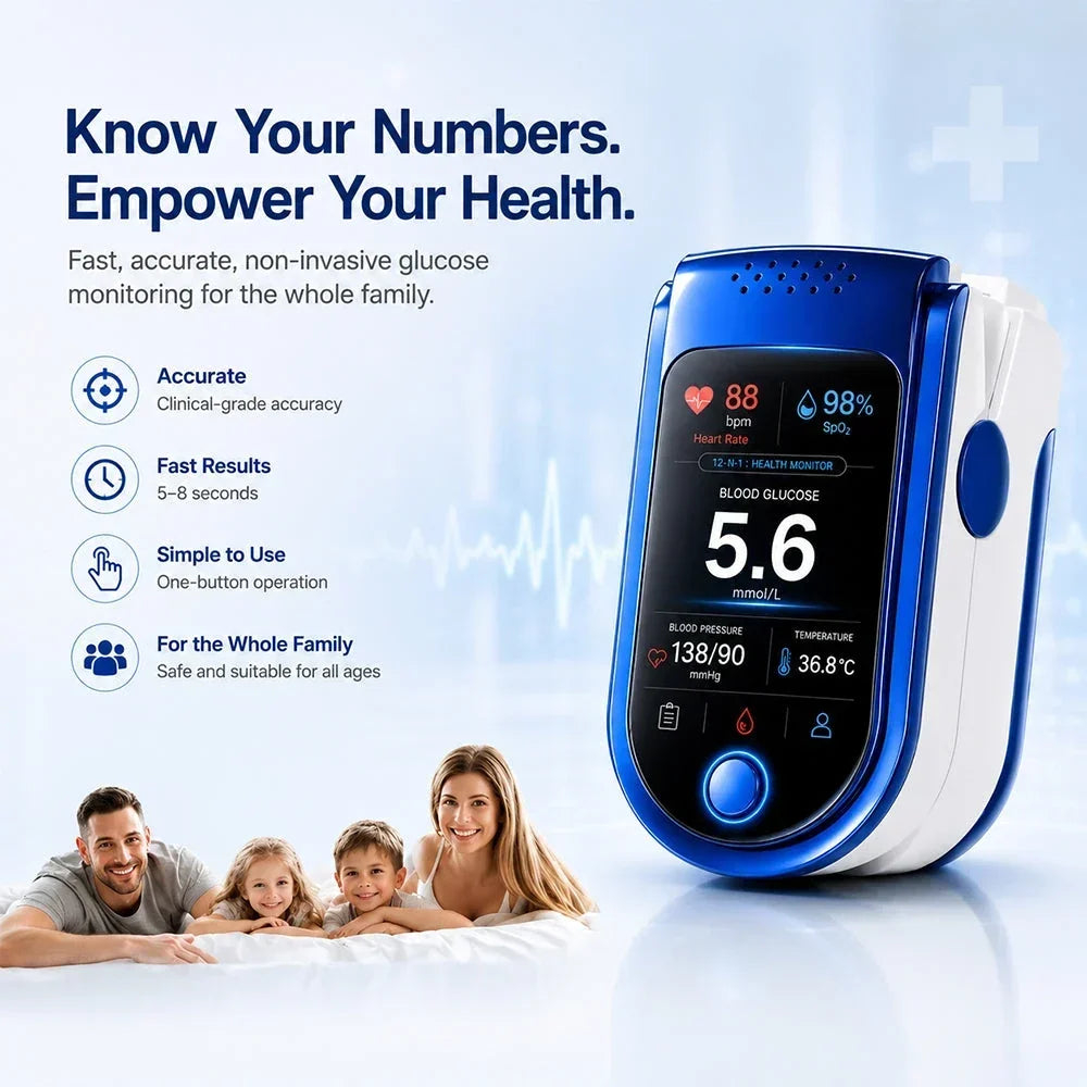Glucose Monitor Non-Invasive Reading History