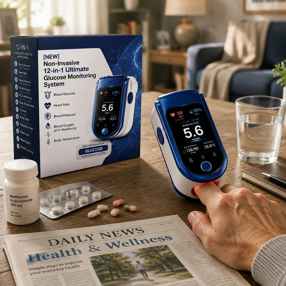 Glucose Monitor Non-Invasive Reading History
