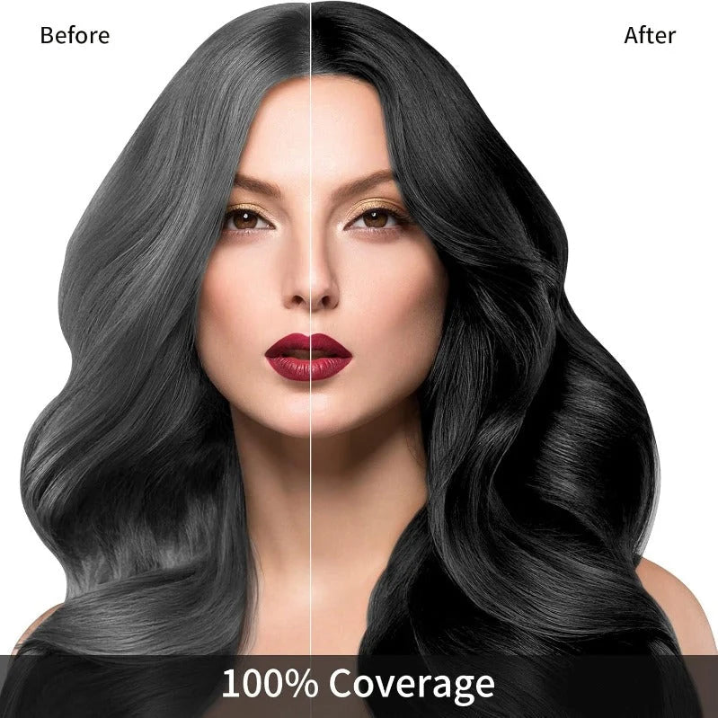Hair Dye Shampoo Gray Coverage Ammonia & PPD-Free